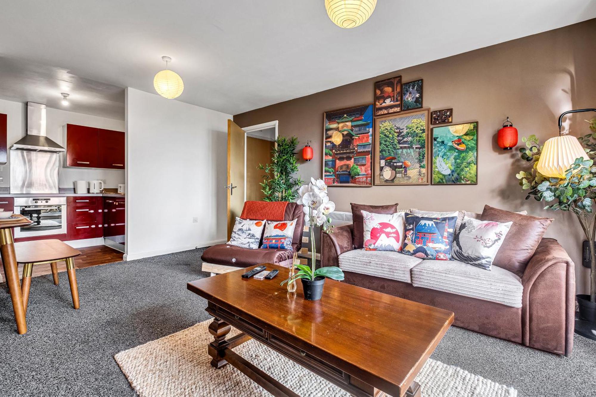 Anime Suite - Central And Free Parking With Netflix Birmingham Zewnętrze zdjęcie