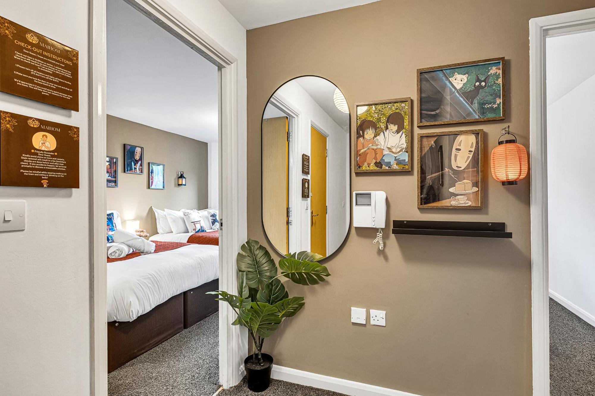 Anime Suite - Central And Free Parking With Netflix Birmingham Zewnętrze zdjęcie