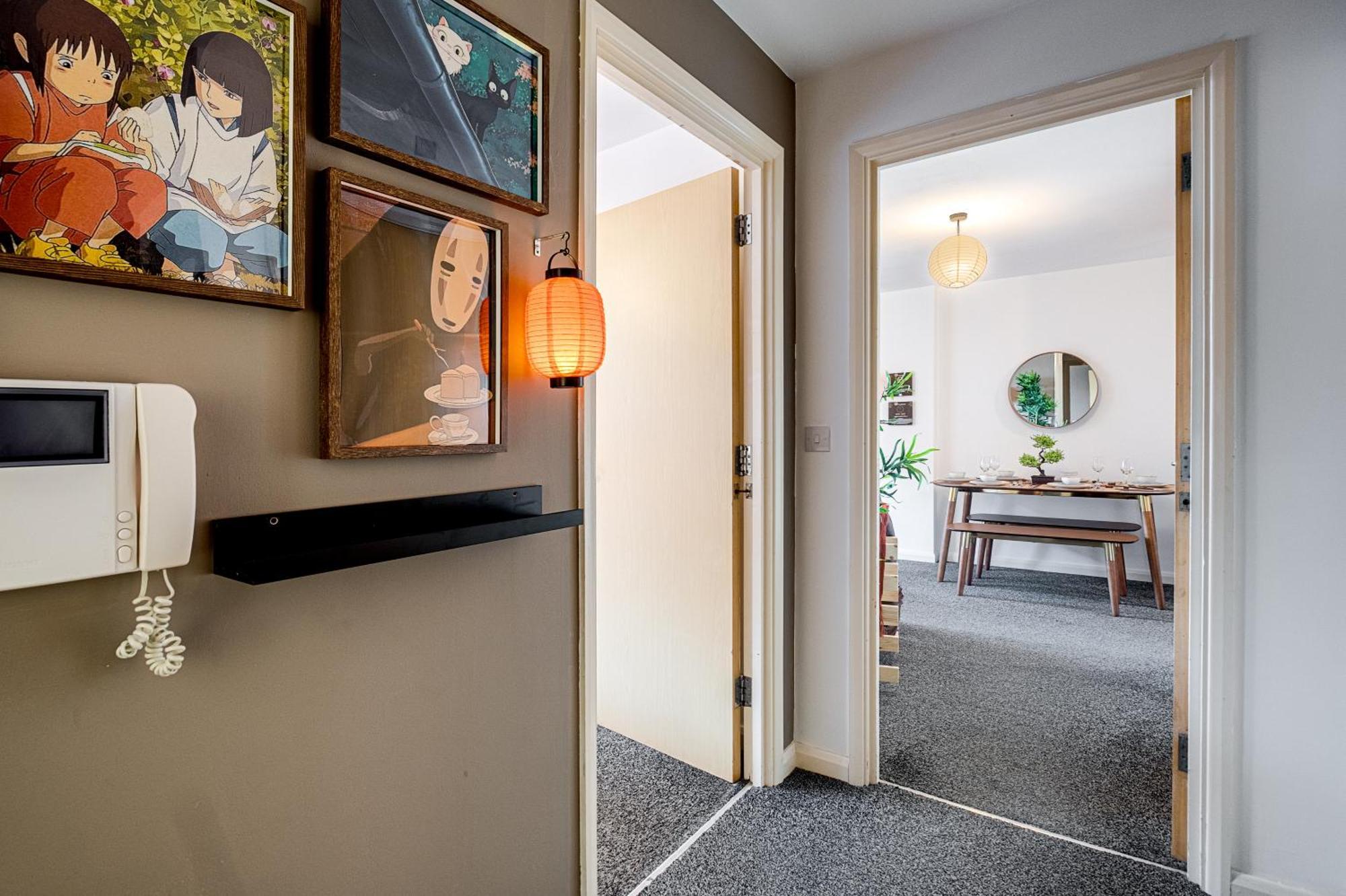 Anime Suite - Central And Free Parking With Netflix Birmingham Zewnętrze zdjęcie