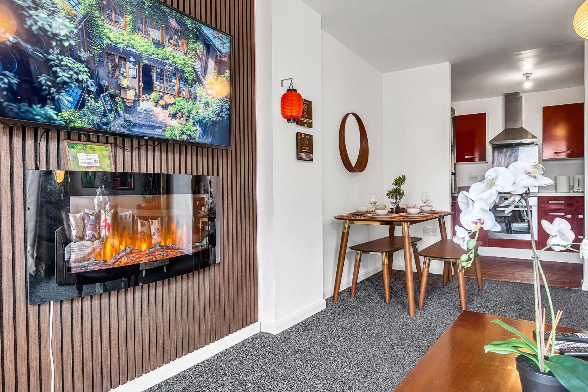 Anime Suite - Central And Free Parking With Netflix Birmingham Zewnętrze zdjęcie